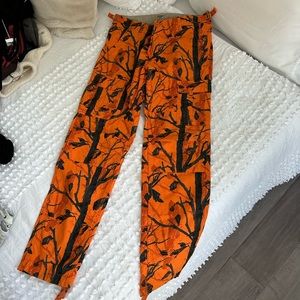 orange Carhartt Wip pants